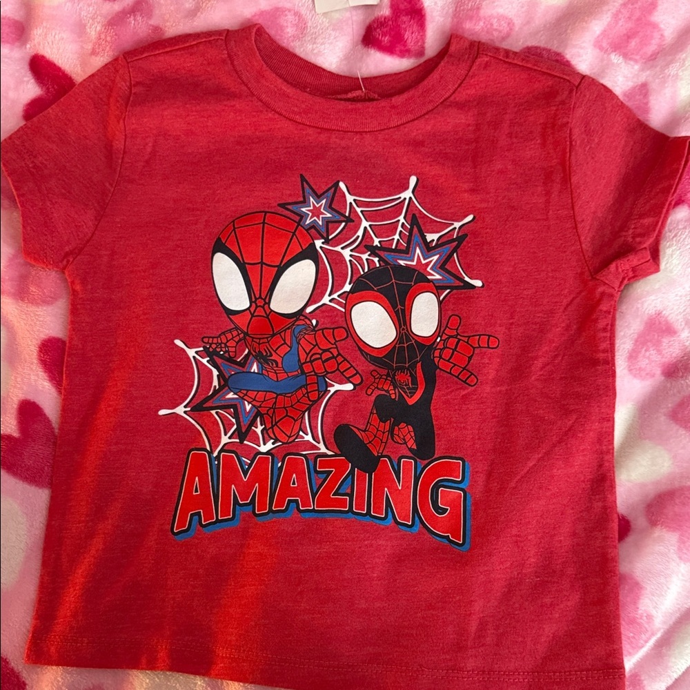 Marvel Spidey and Friends Red Tee